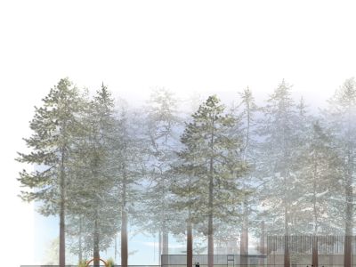 Artist rendering of nature play zone shared site (1)