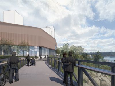 Fraser Mills Community Centre Footbridge